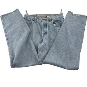 Vintage Abercrombie & Fitch Co. Men's Jeans Light Wash Cotton Size 30X30